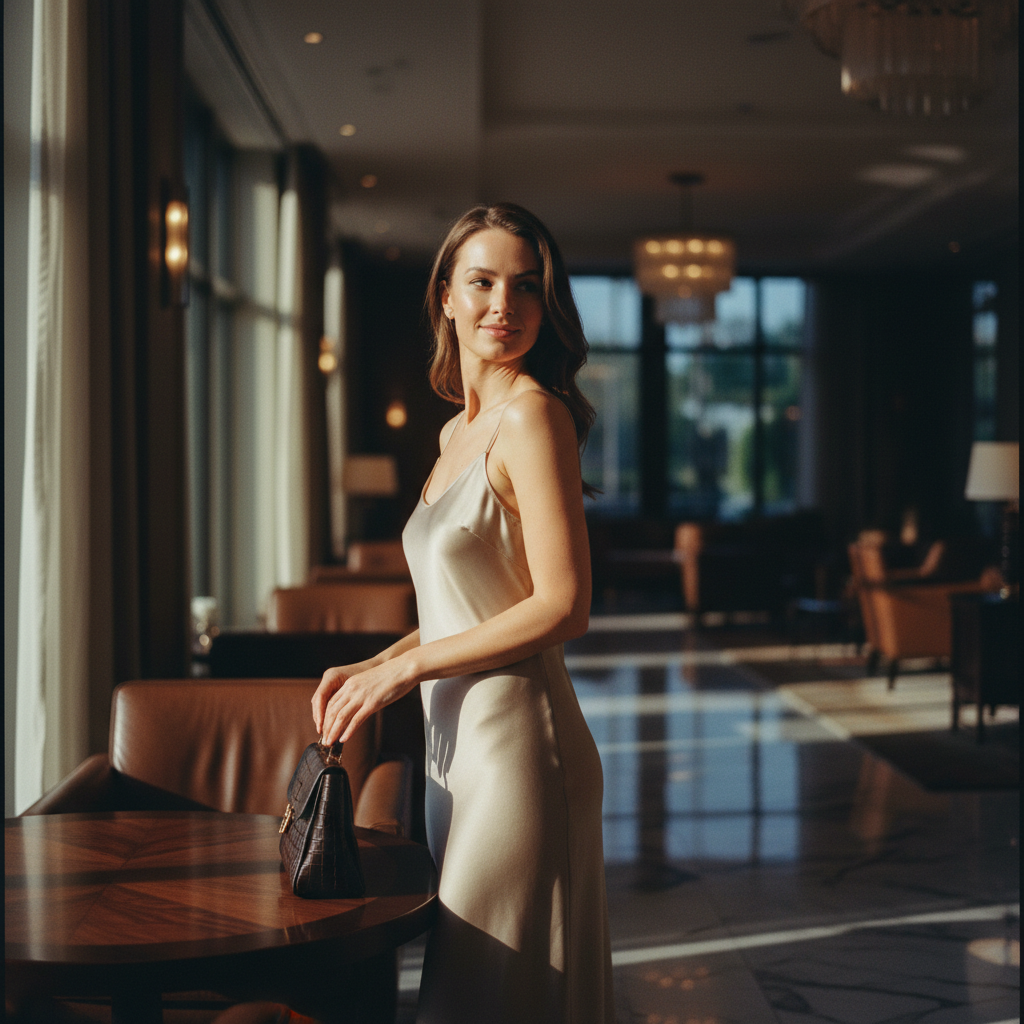 Editorial photograph evoking how Catch You Back feels when worn